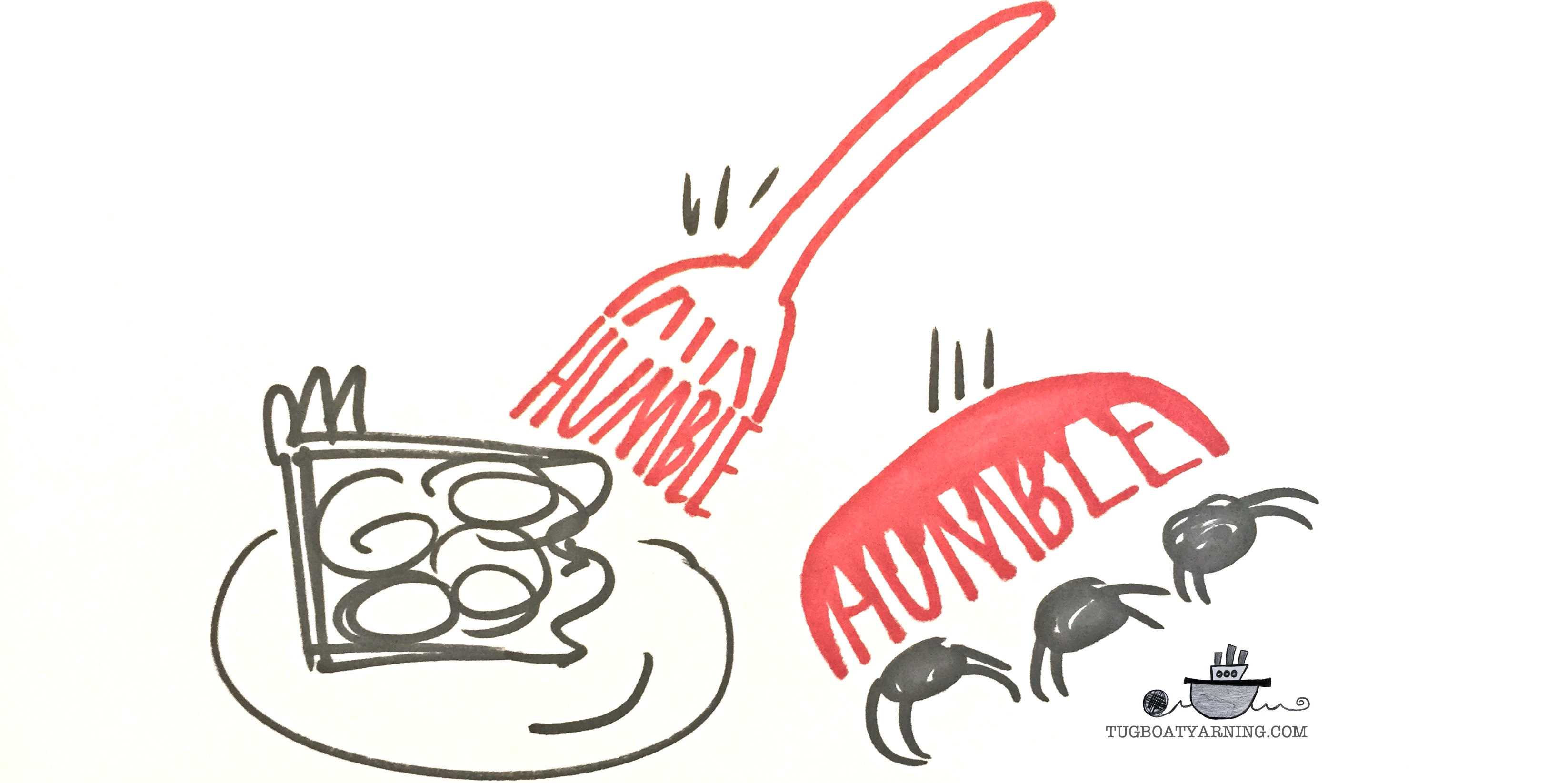 Don T Let The Humble Bugs Steal Your Pie Tugboat Yarning